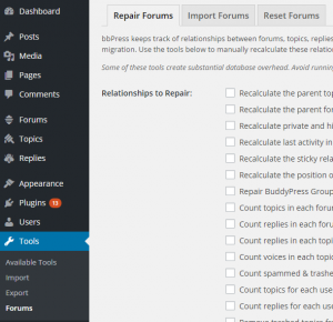 Tools · BbPress Codex