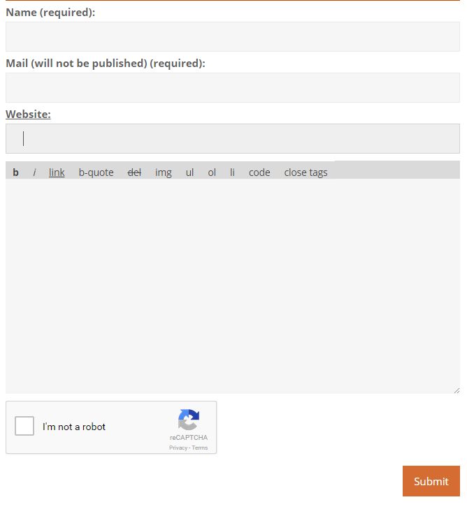 Anonymous post form with reCAPTCHA